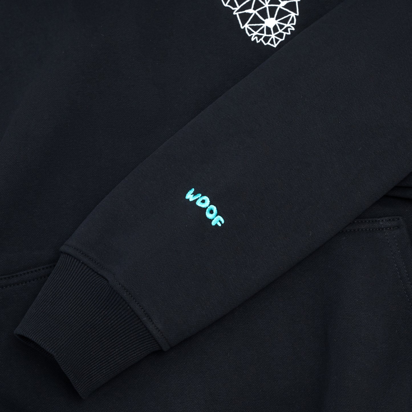 Áo hoodie logo Woof