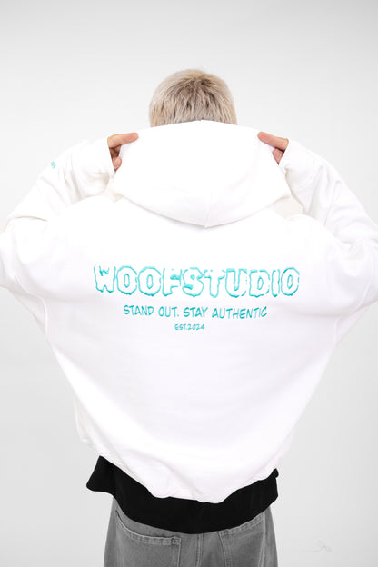 Áo hoodie logo Woofy